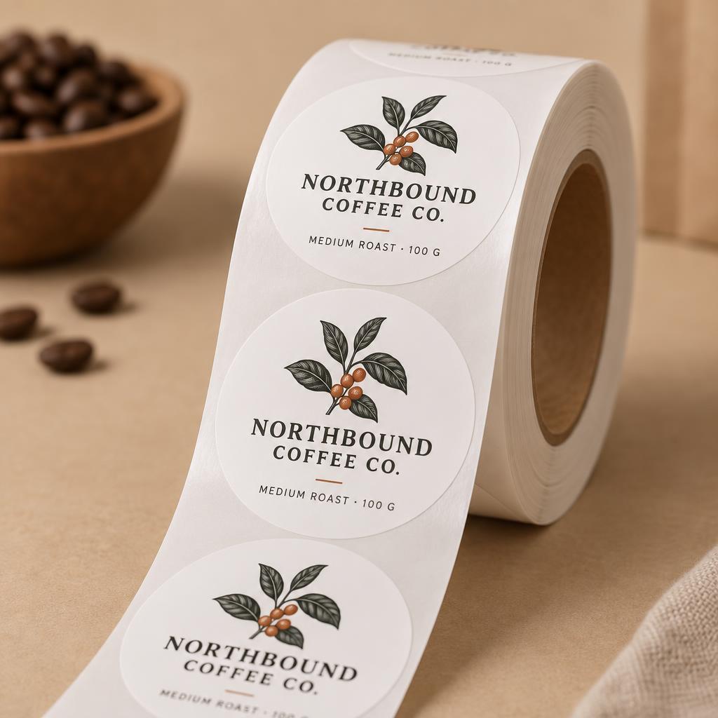 Stickers printed by mobileprinter.ca